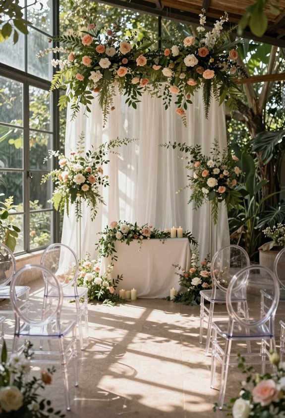 airing elegant clear seating