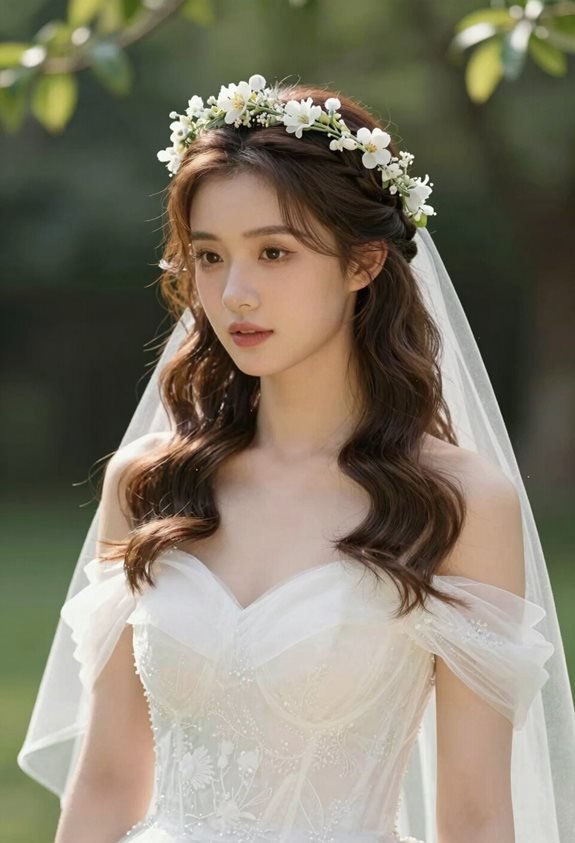 braided crown with waves