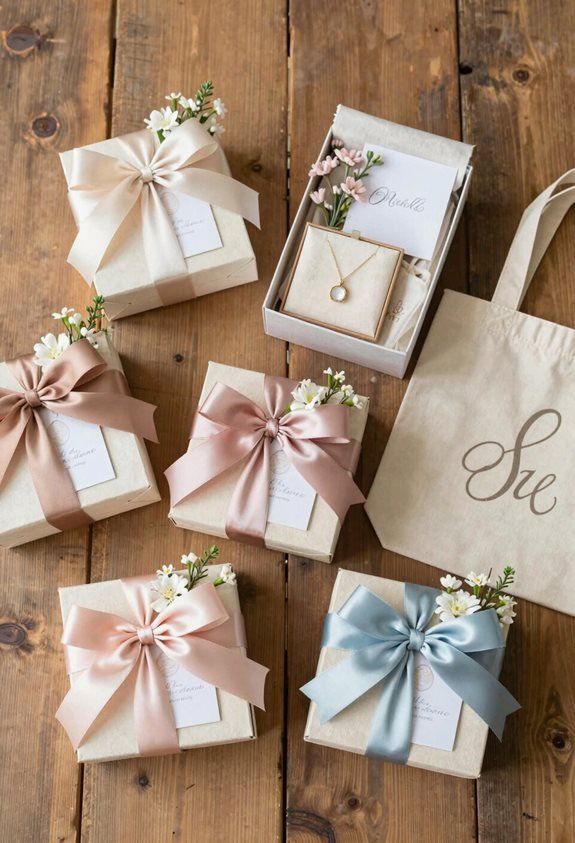 bridesmaid gift box considerations