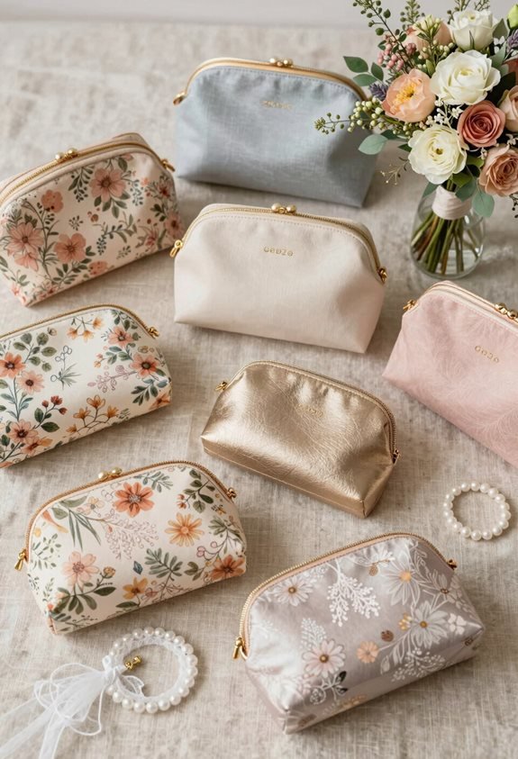 bridesmaid makeup bag essentials