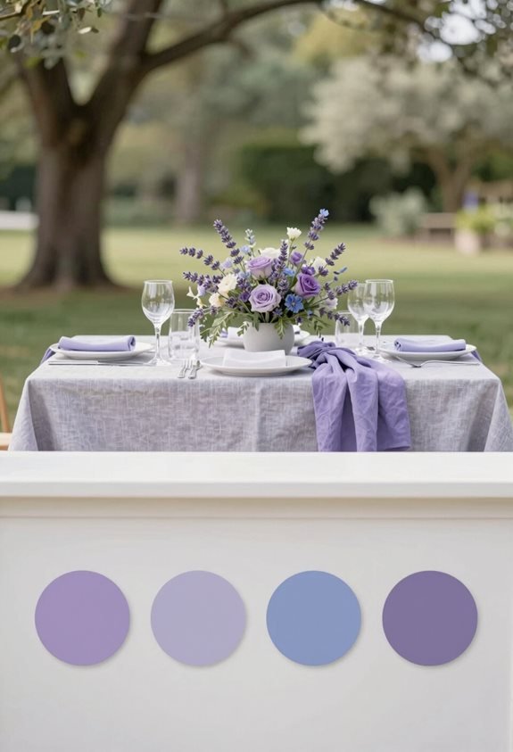 calm lavender dusty blue