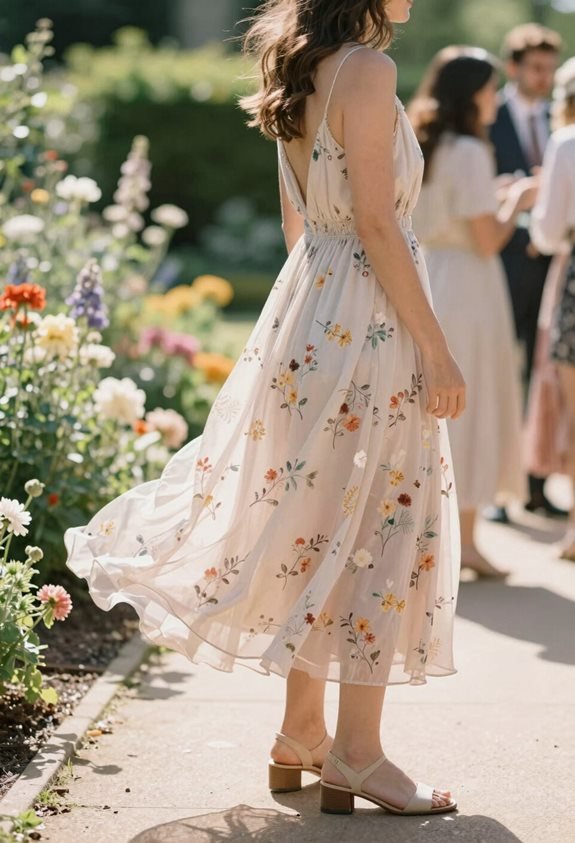 casual wedding sundress ensemble