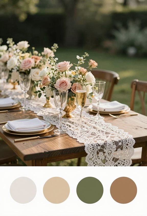 champagne blush gold elegance