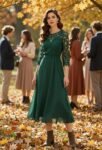 chic fall wedding attire