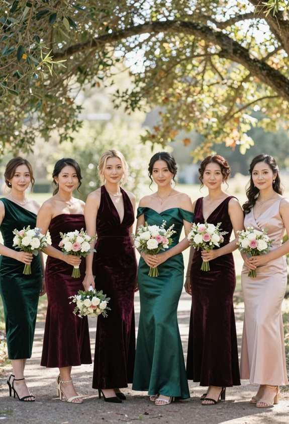chic jumpsuits for bridesmaids
