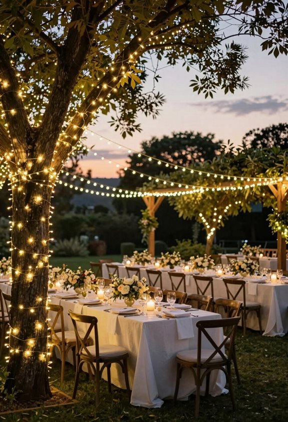 choosing wedding light options