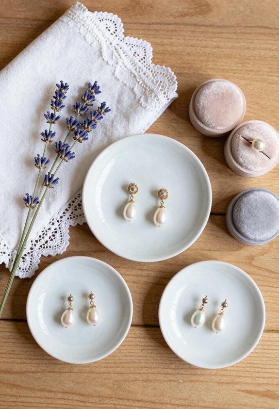 coordinated jewelry organization accents