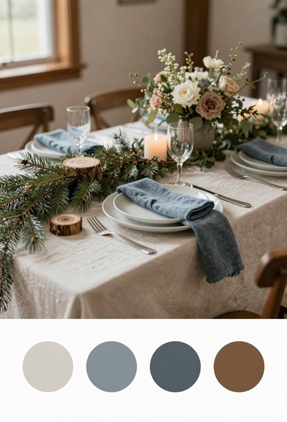 cozy chic winter wedding