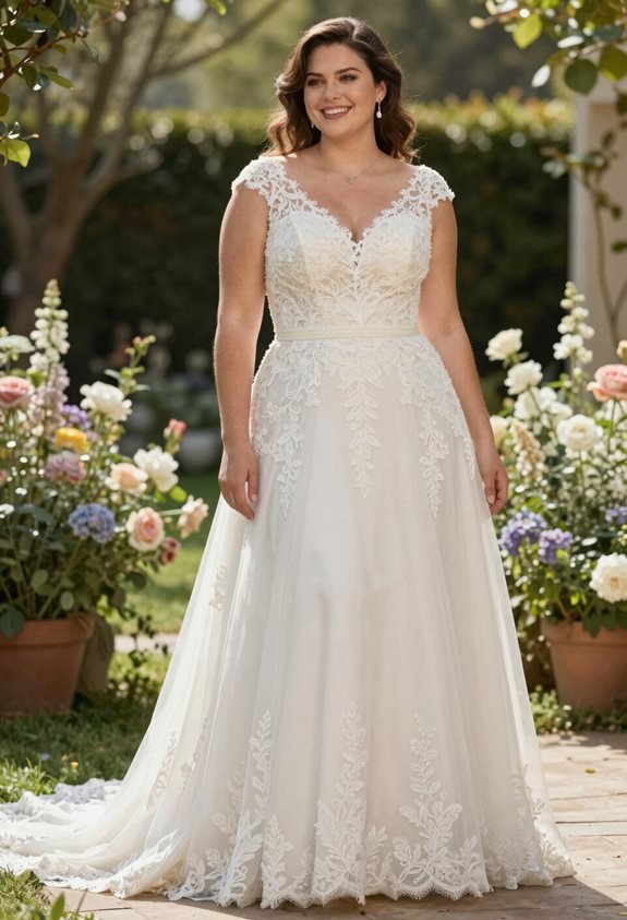 defined waists structured bodices