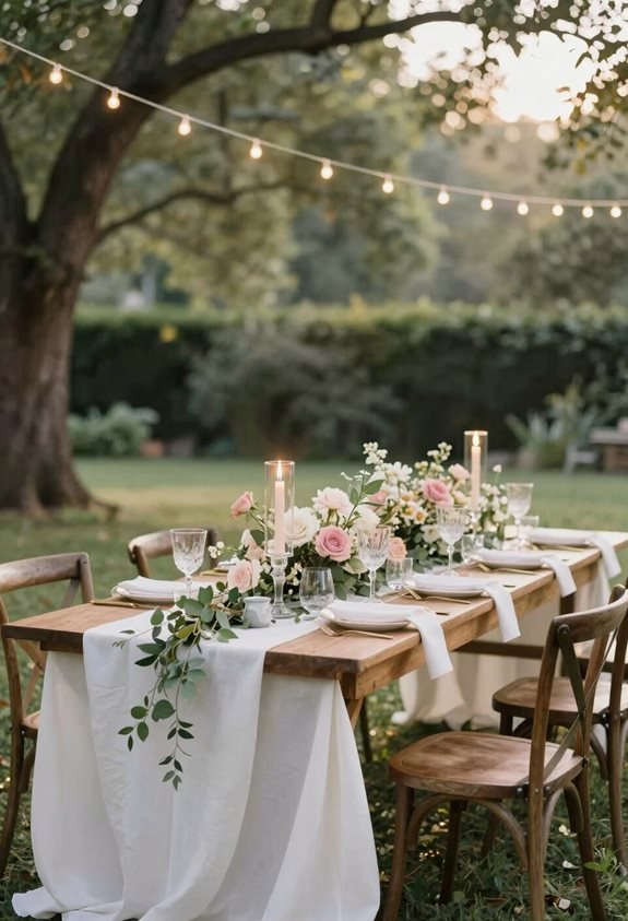 elegant affordable wedding decor