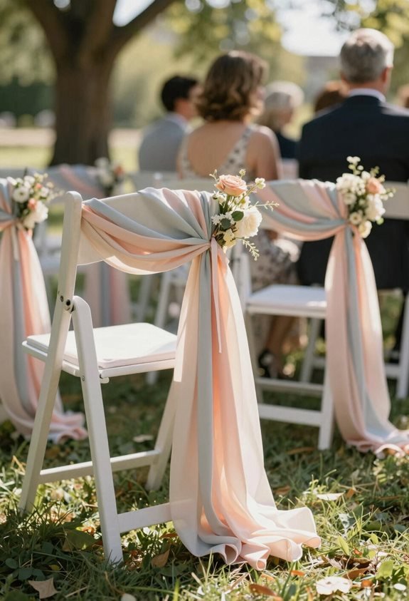 elegant chair decoration technique