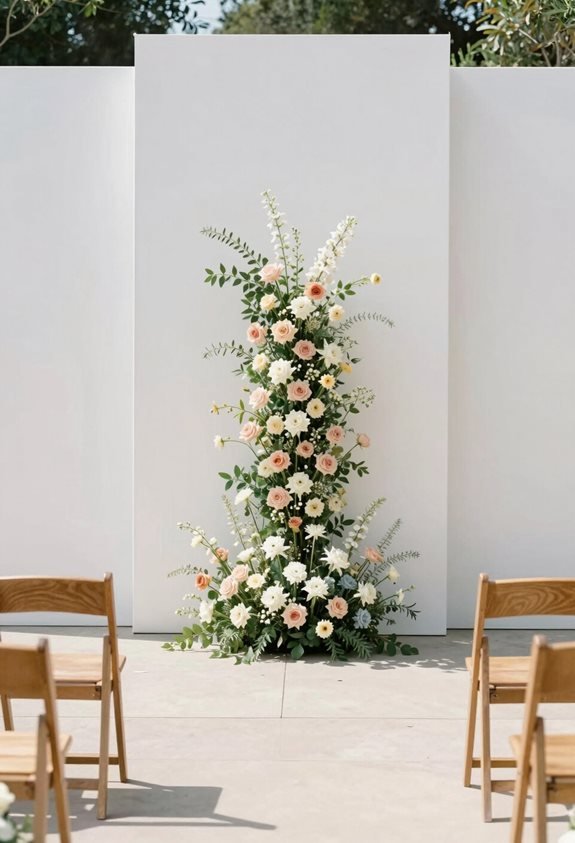 elegant floral backdrop design