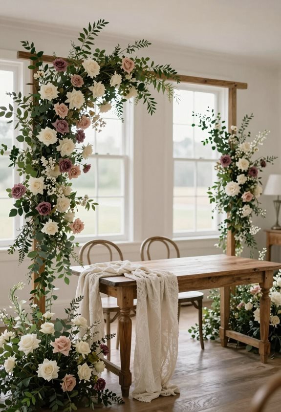 elegant floral installation ideas