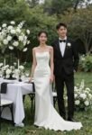 elegant monochrome wedding style