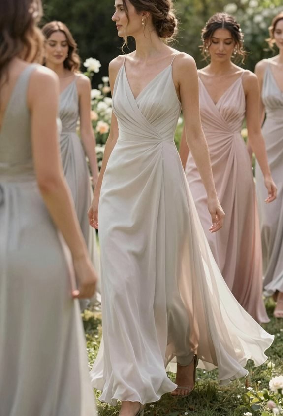 elegant soft ruching styles