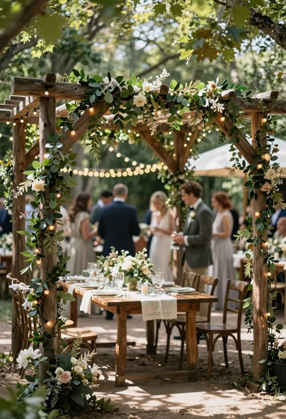 enhance wedding atmosphere creatively