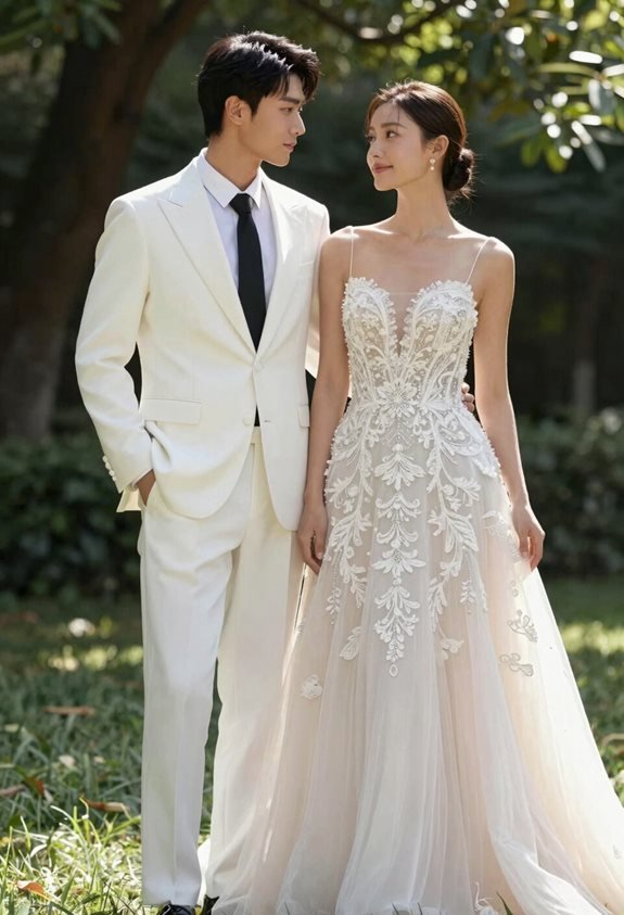 high fashion couple elegance