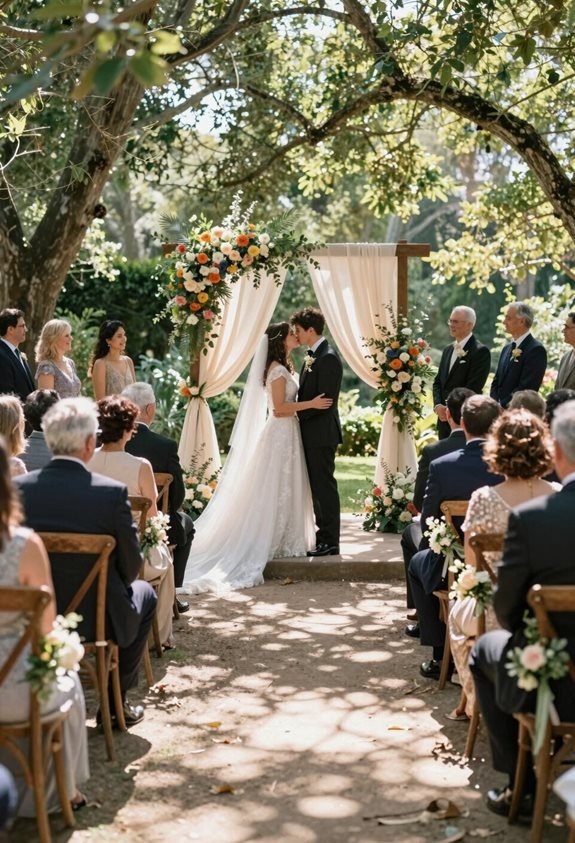 intimate semi circle seating arrangement