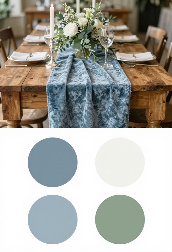 luxurious velvet and silver