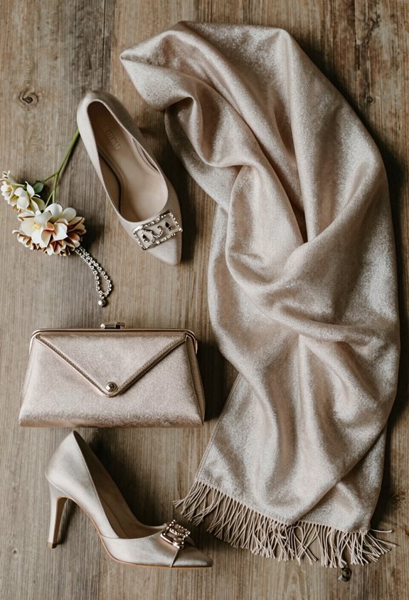 metallic wraps for warmth