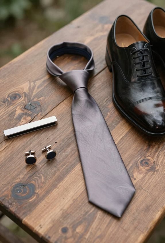 minimalist tie bar elegance