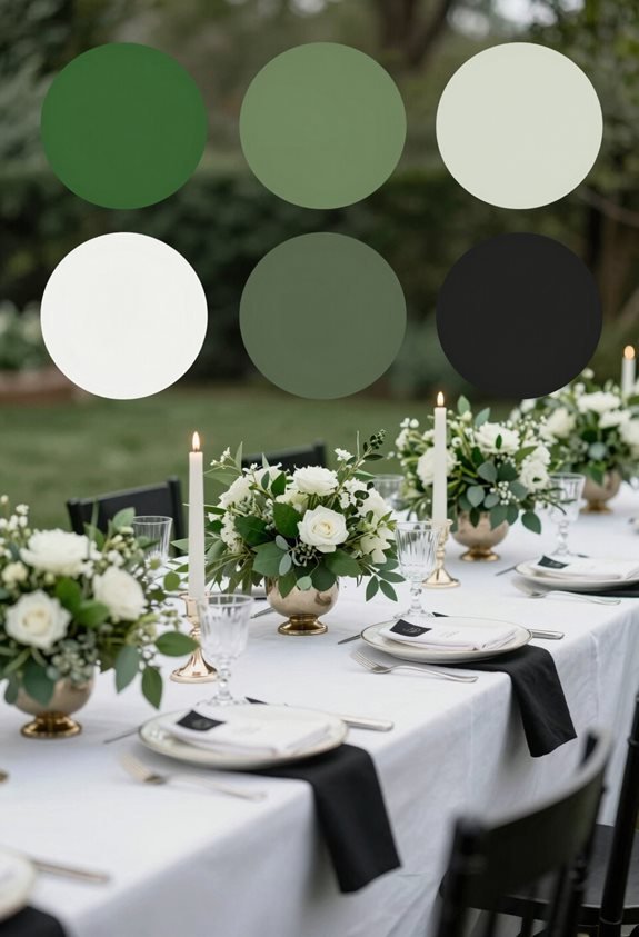 modern elegance in black and white