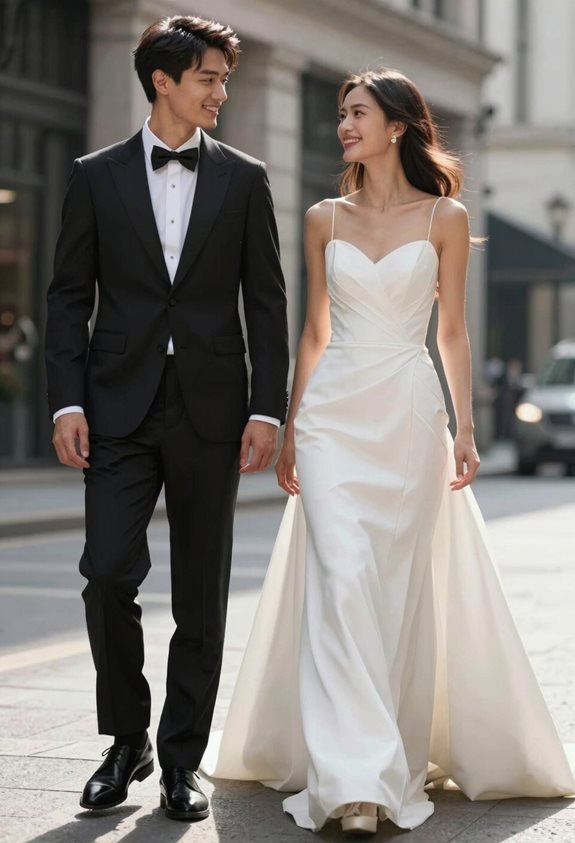 modern elegance in contrast