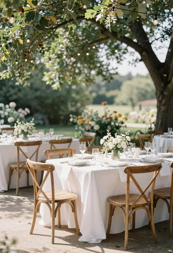 natural finish chairs preferred