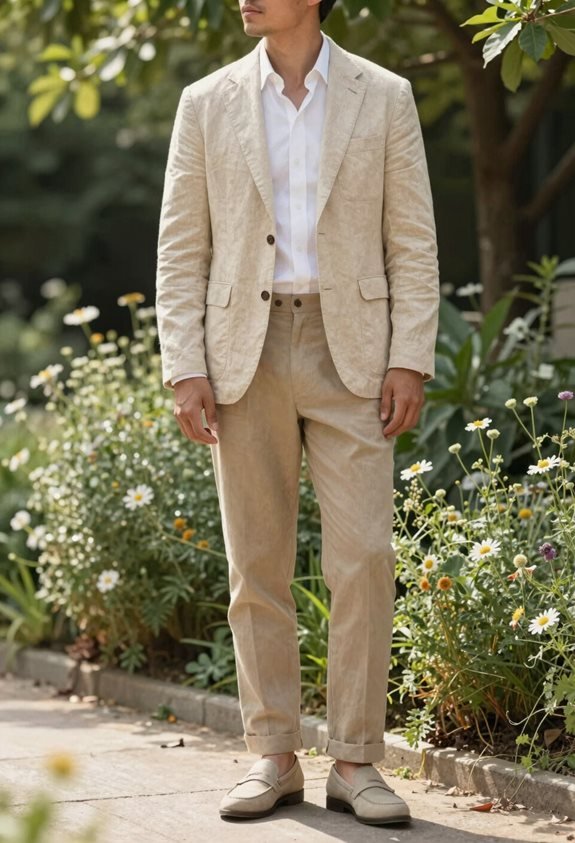 neutral tones loafers accessories