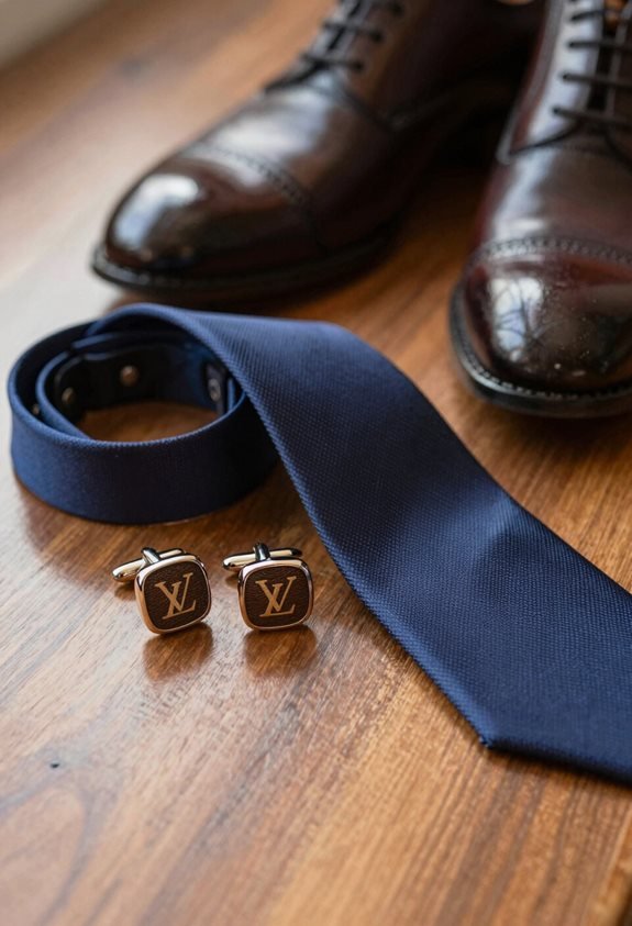 personalized monogrammed cufflinks style