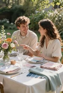 personalized wedding color selection