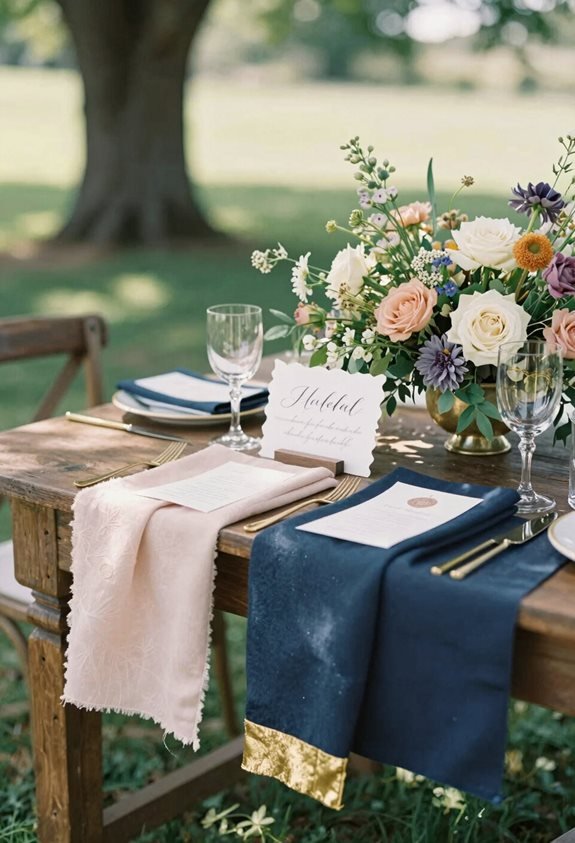 selecting ideal wedding colors