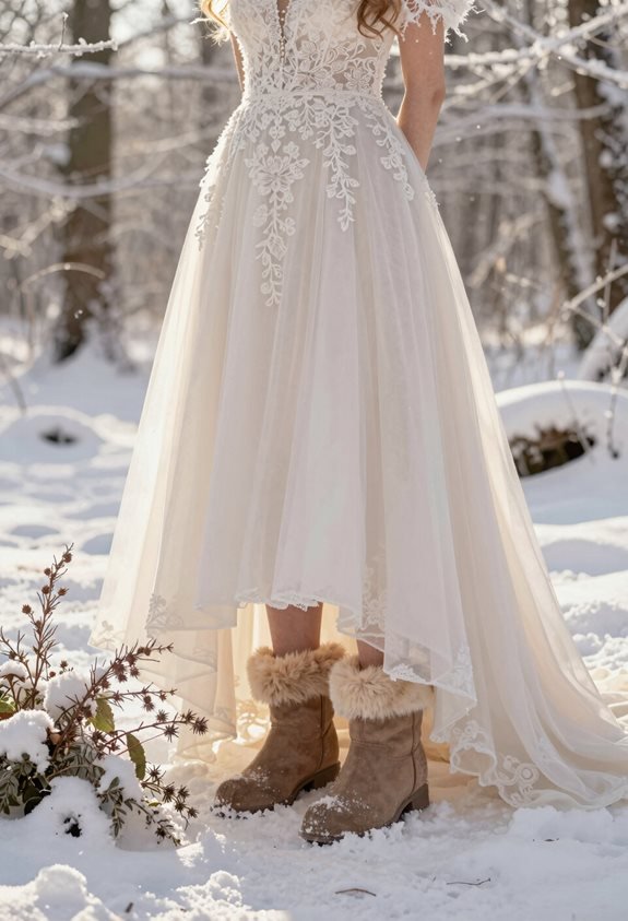 shearling lined winter photography boots