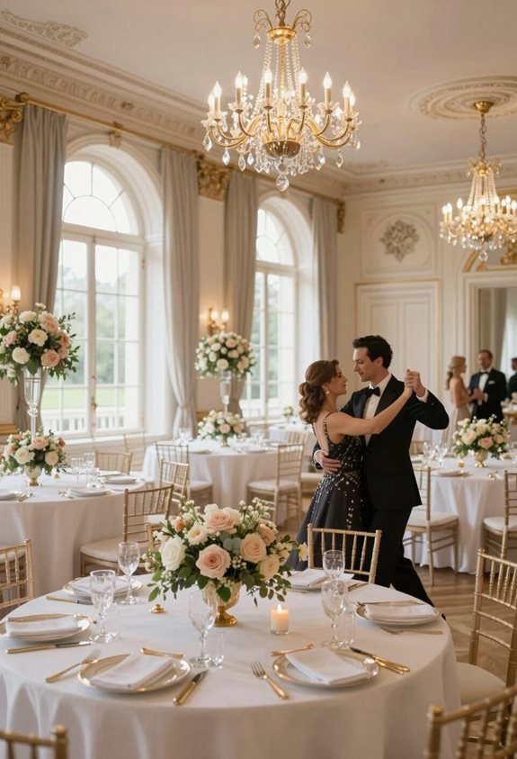 sophisticated wedding celebration themes