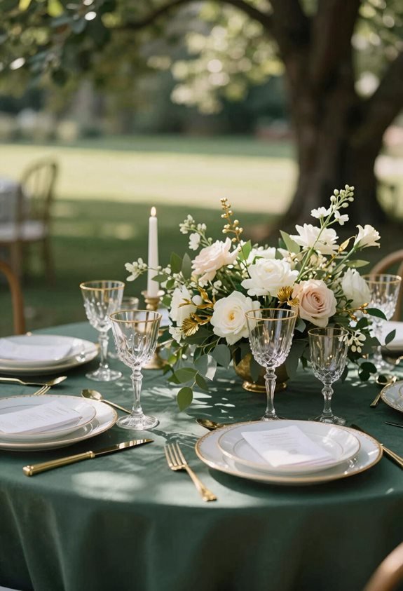 sophisticated wedding color scheme