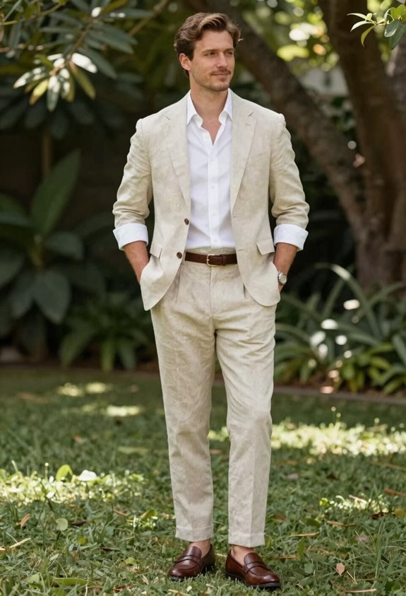 stylish casual wedding attire