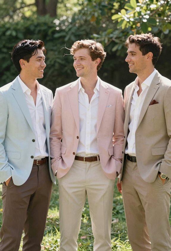 stylish groomsmen casual attire
