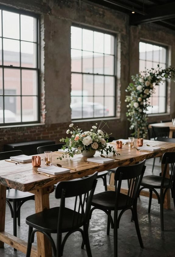 stylish matte black seating