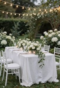 timeless elegant wedding decor