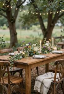 warm and inviting rustic