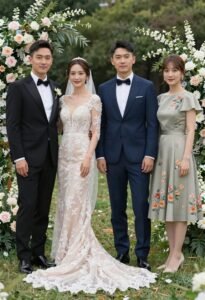 wedding attire style differences