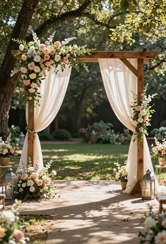 wedding backdrop selection criteria