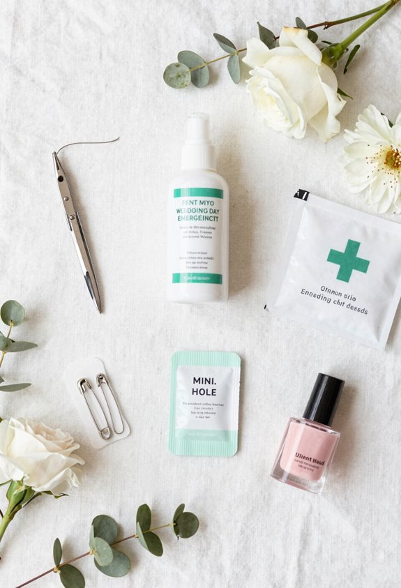 wedding day emergency kit