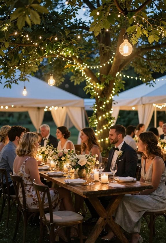 wedding reception lighting ideas