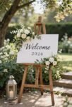 wedding signs and easels