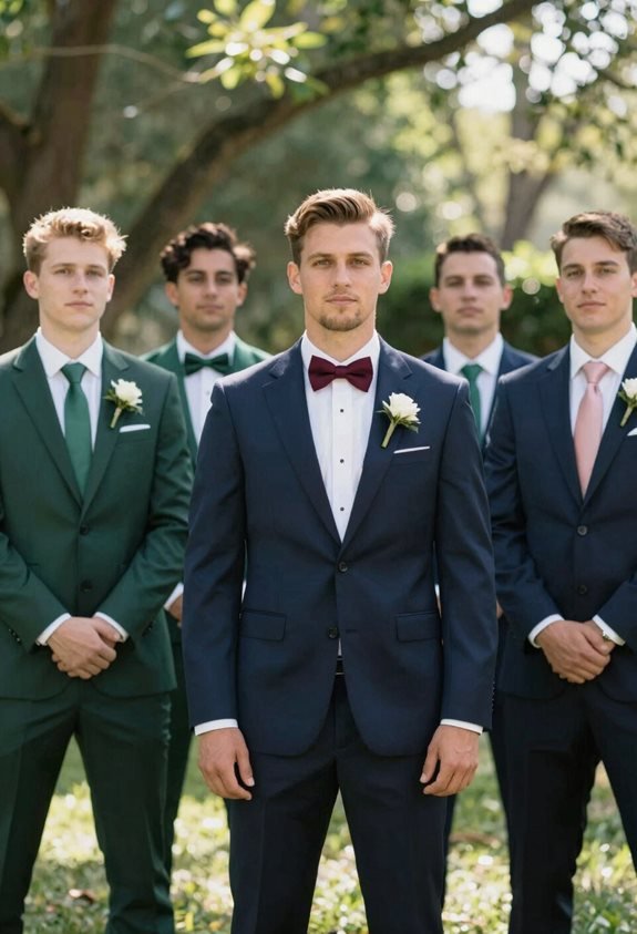 wedding tie style options