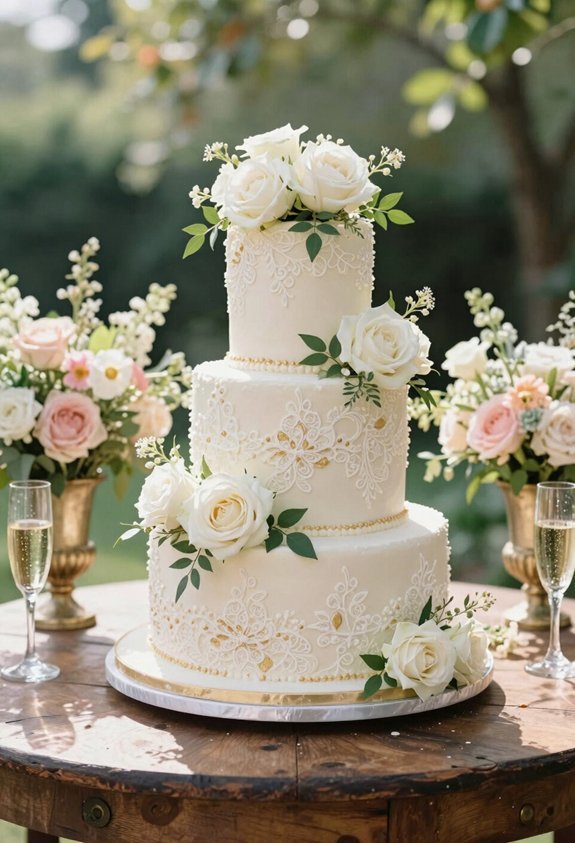 beautiful wedding cake designs