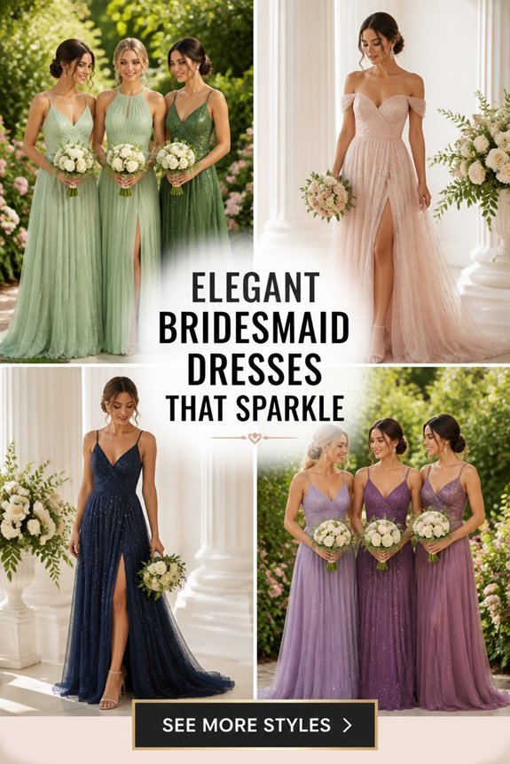 black tie bridesmaid dress considerations