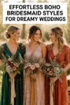 bohemian bridesmaid dress trends