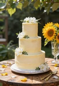 bright cheerful butter yellow